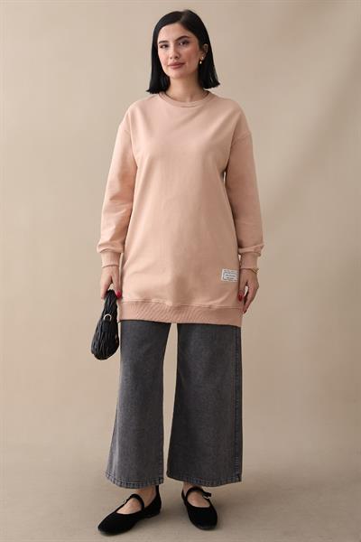 Etiket Detay Basic Somon Tunik