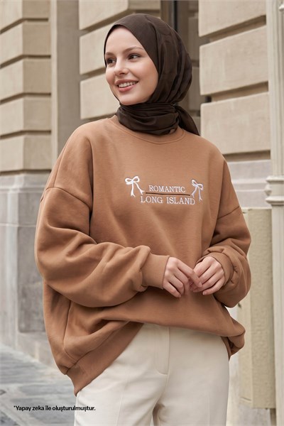 Fiyonk Yazı İşleme Camel Sweat