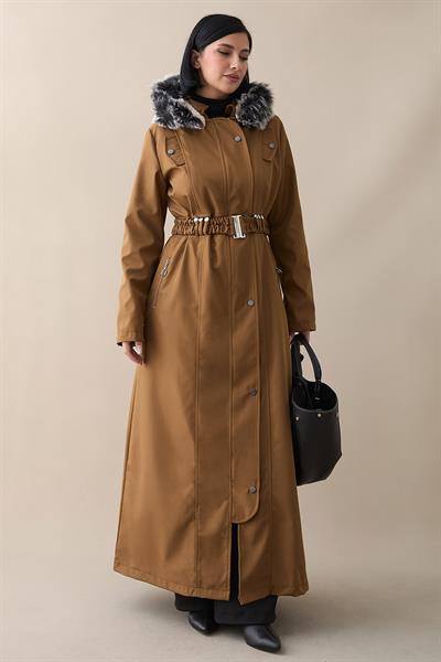 Florie Kemerli Cepli Uzun Kaban - Taba