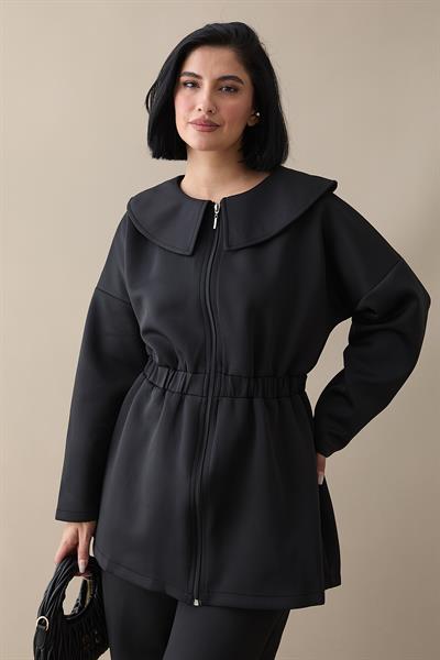 Gemici Yaka Siyah Scuba Takım