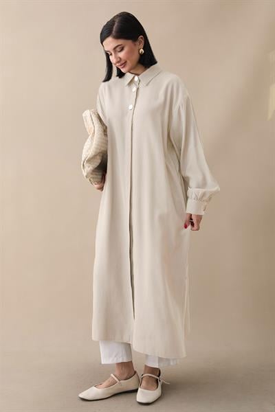 Gömlek Yaka Taş Salaş Tunik