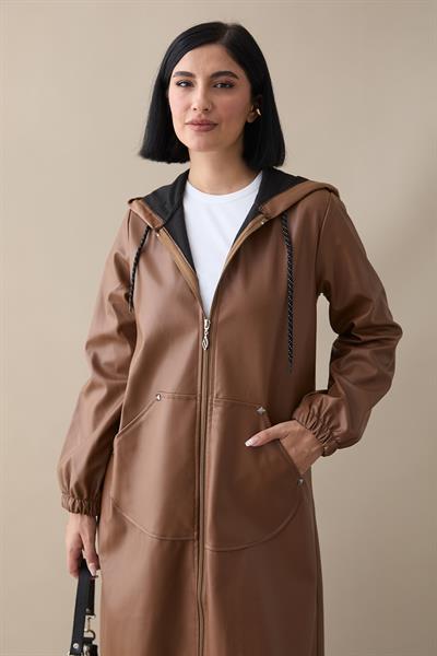 Jayla Çakım Detay Deri Taba Kap 