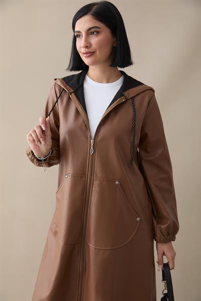 Jayla Çakım Detay Deri Taba Kap 