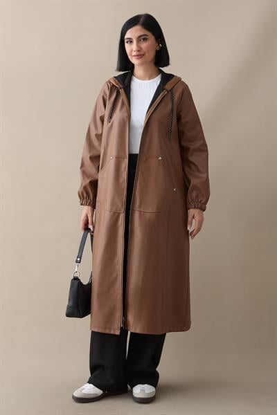 Jayla Çakım Detay Deri Taba Kap 