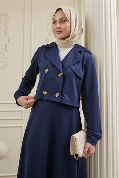 Kısa Bolerolu Etekli Lavicert Scuba Takım