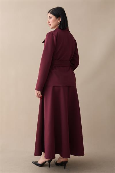 Klasik Scuba İkili Bordo Takım