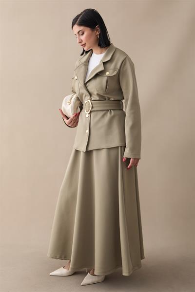 Klasik Scuba İkili Haki Takım