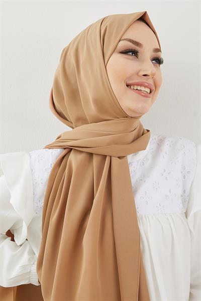 Medine İpeği Şal - Camel