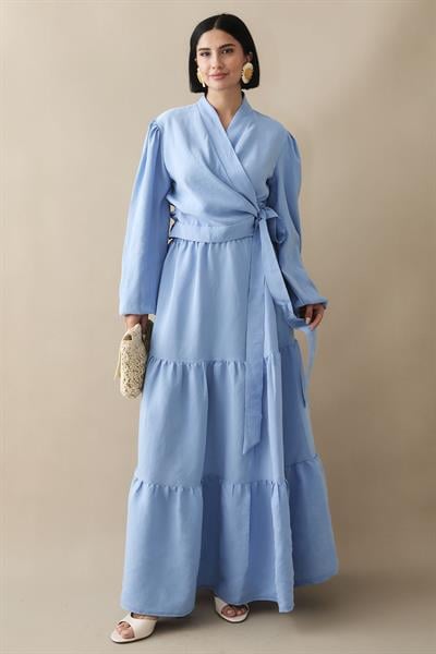 Modal Cupra Bolero Etekli Bebe Mavisi Takım