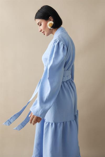 Modal Cupra Bolero Etekli Bebe Mavisi Takım