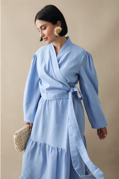 Modal Cupra Bolero Etekli Bebe Mavisi Takım