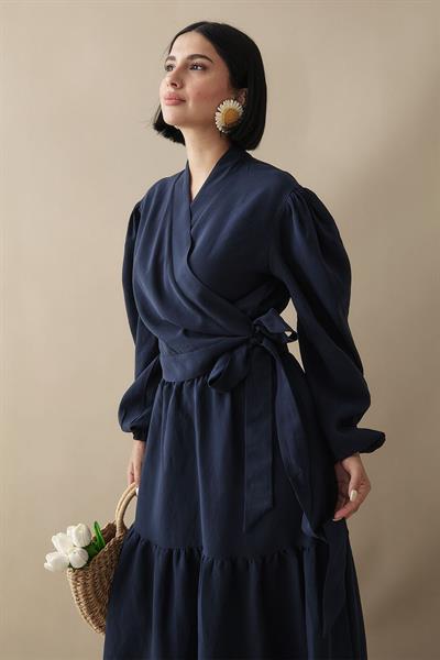 Modal Cupra Bolero Etekli Lacivert Takım