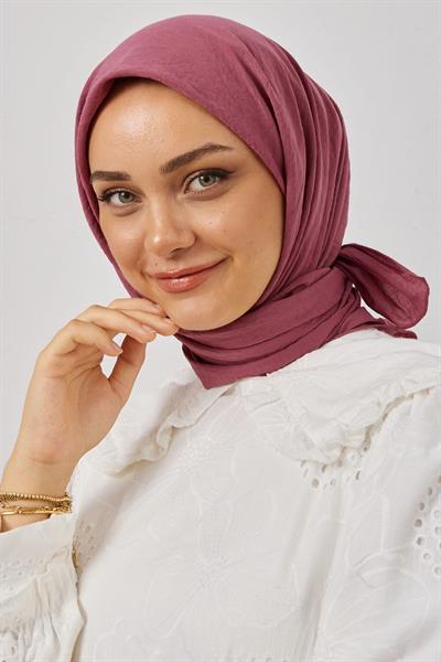 Organik Fresh Eşarp - Mürdüm