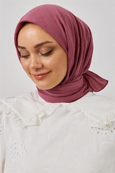 Organik Fresh Eşarp - Mürdüm