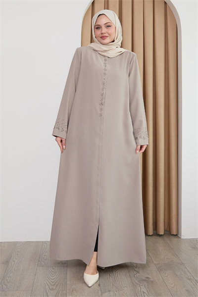 Papatya Taşlı Taş Ferace