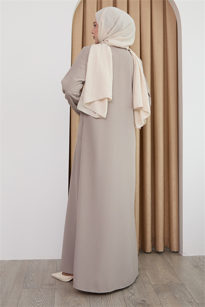 Papatya Taşlı Taş Ferace