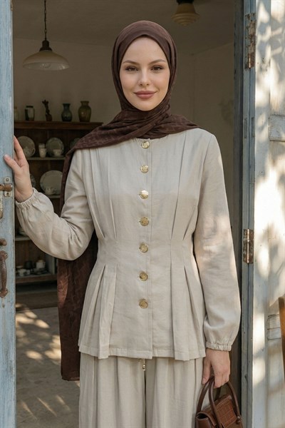 Pensli Ceketli Taş Takım