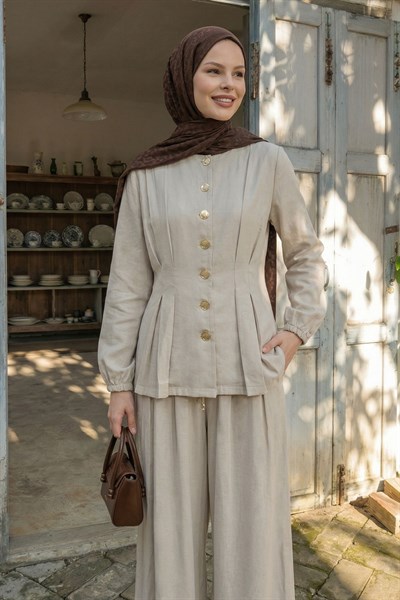 Pensli Ceketli Taş Takım