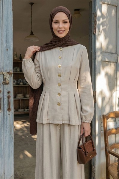 Pensli Ceketli Taş Takım