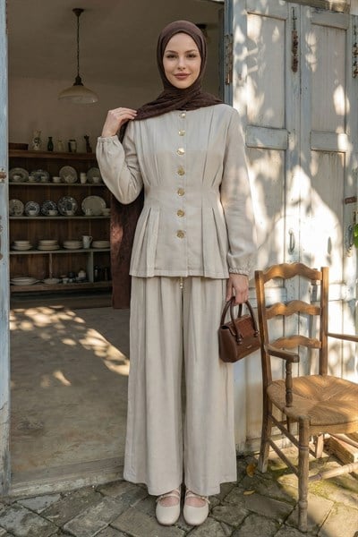 Pensli Ceketli Taş Takım