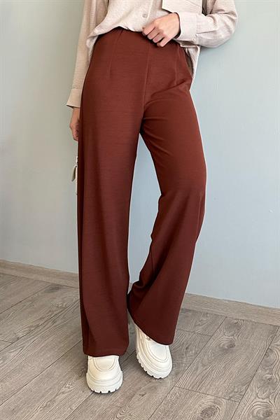 Pensli Palazzo Acı Kahve  Pantolon