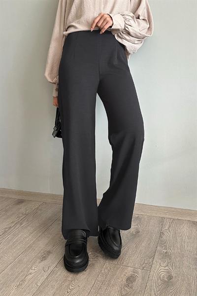 Pensli Palazzo Antrasit Pantolon