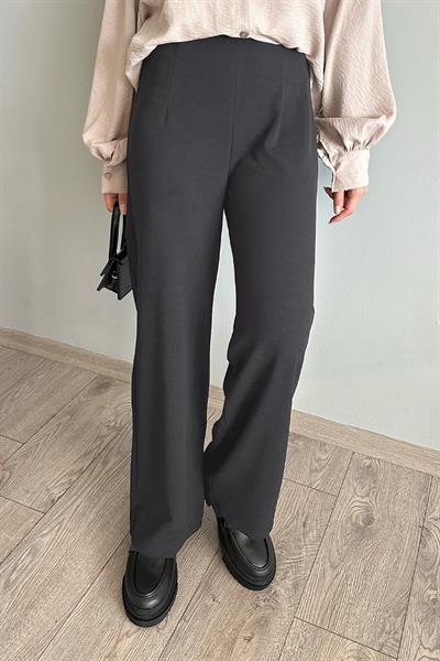 Pensli Palazzo Antrasit Pantolon