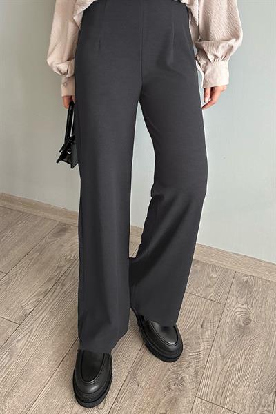 Pensli Palazzo Antrasit Pantolon