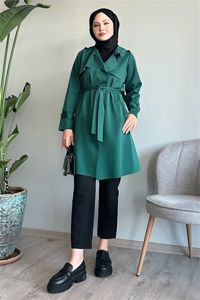 Rüzgarlı Yeşil Scuba Kap