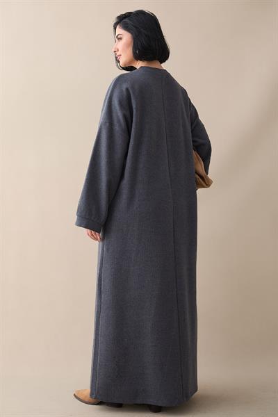 Salaş Antrasit Selanik Elbise