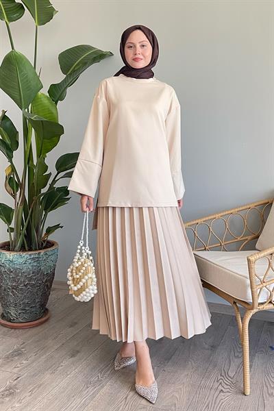 Loose Sleeve Skirted Stone Set