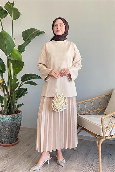 Loose Sleeve Skirted Stone Set