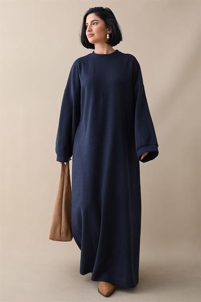 Salaş Lacivert Selanik Elbise