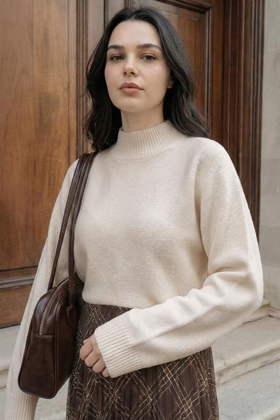 Yarasa Kol Bej Triko Kazak