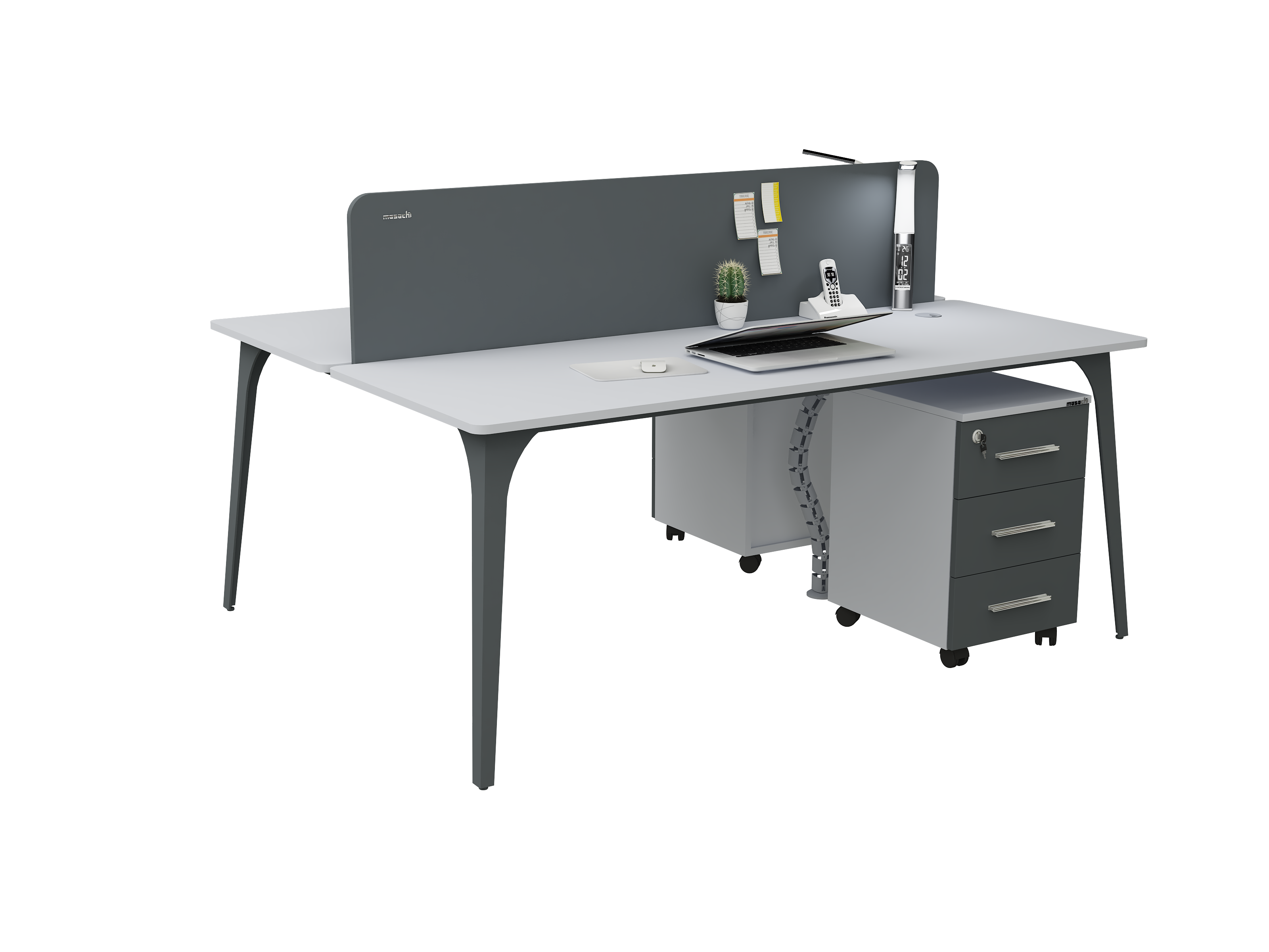 Compact İkili Çalışma Masası