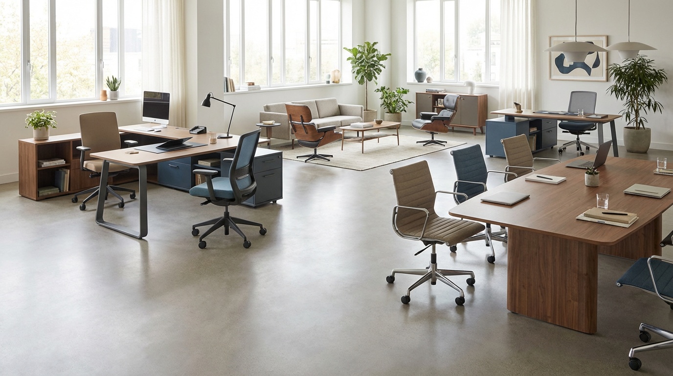 Ofis Tasarımı,Modern Mobilya,Çalışma Alanı