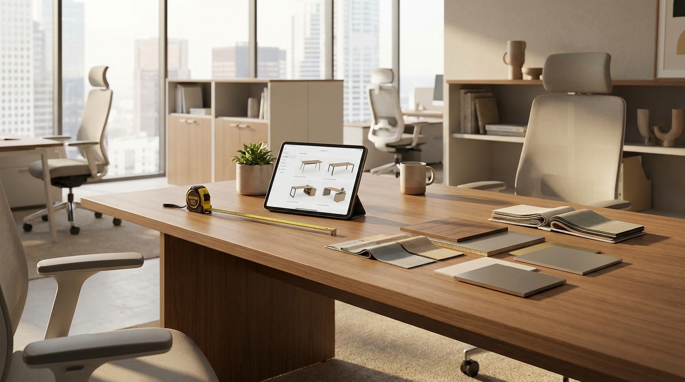 Ofis Masası,Çalışma Alanı,Mobilya Tasarımı