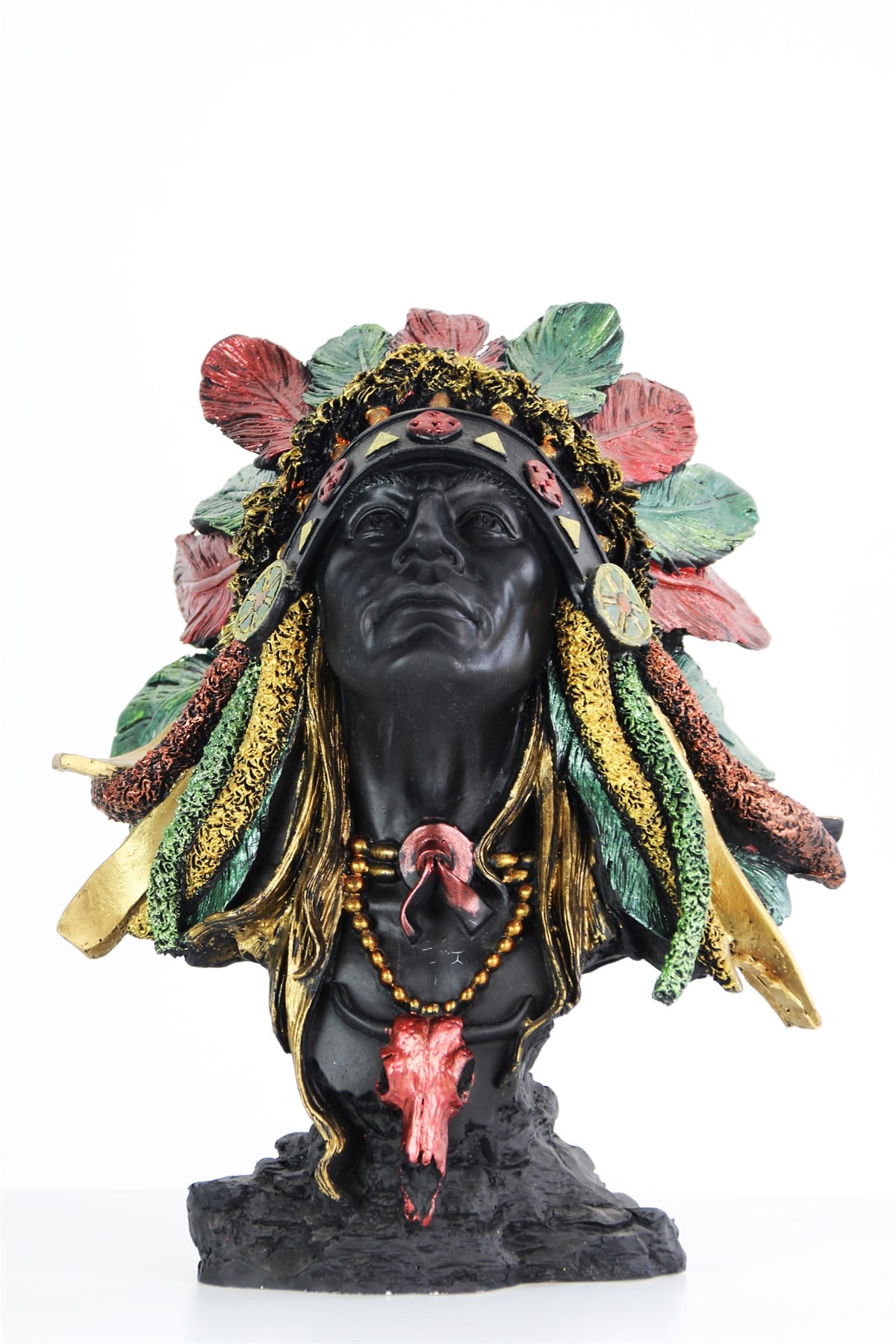 Kızılderili Dekoratif Heykel