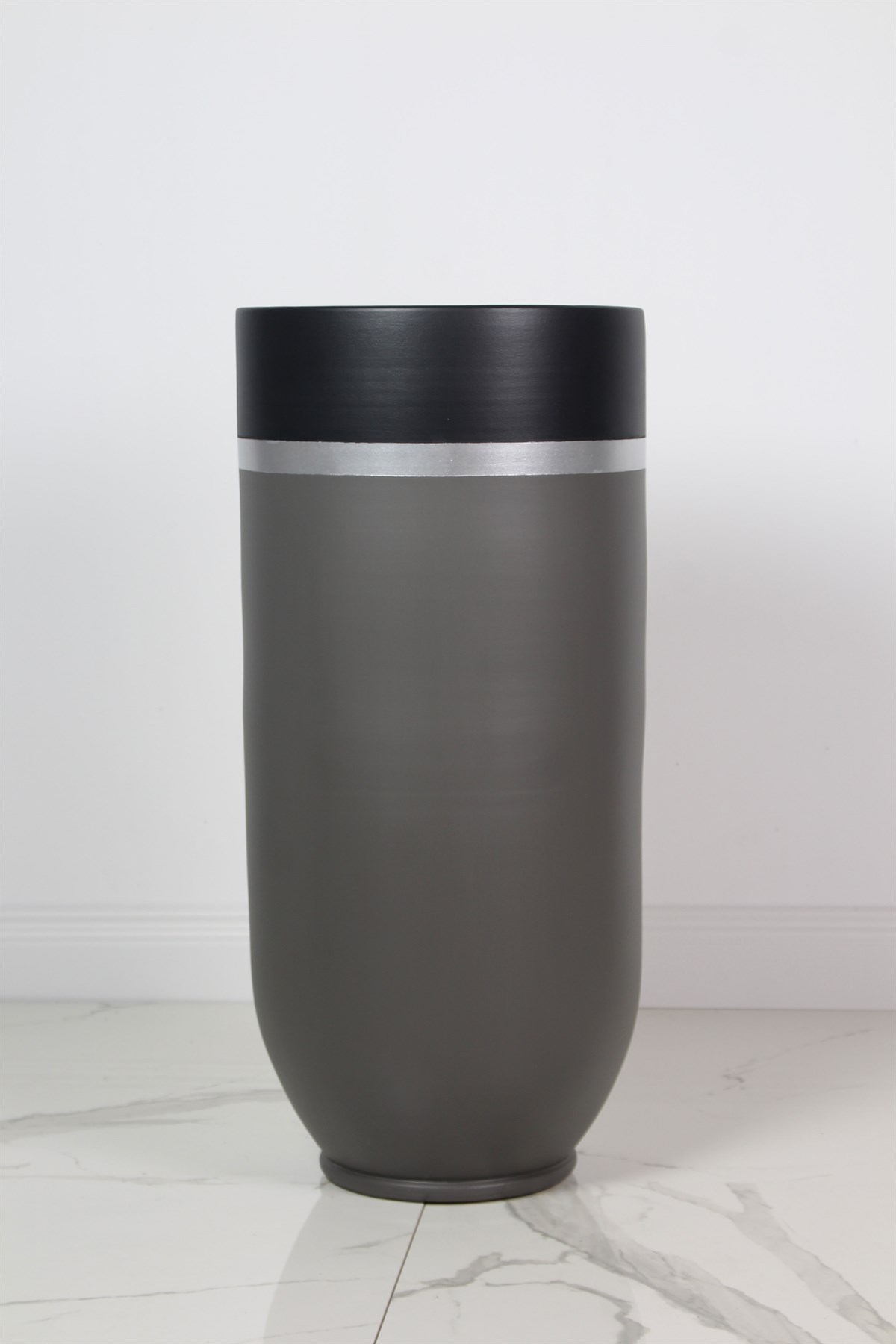 Terra Antrasit Siyah 32cmx70cm Saksı