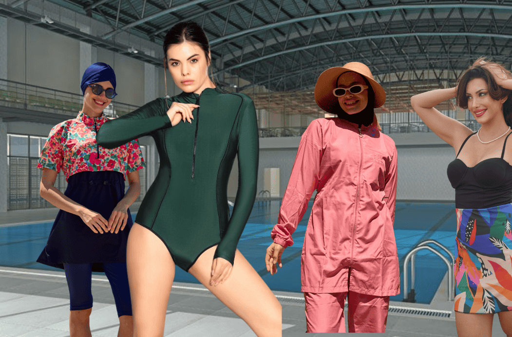 havuzlarda ve termal sularda kullanılan mayolar