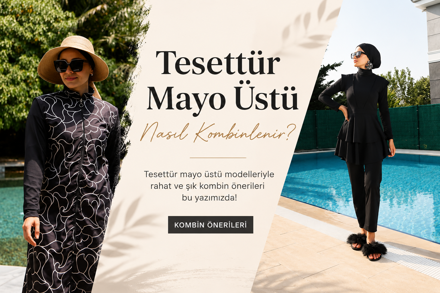 Tesettur mayo kombini nasıl yapılır