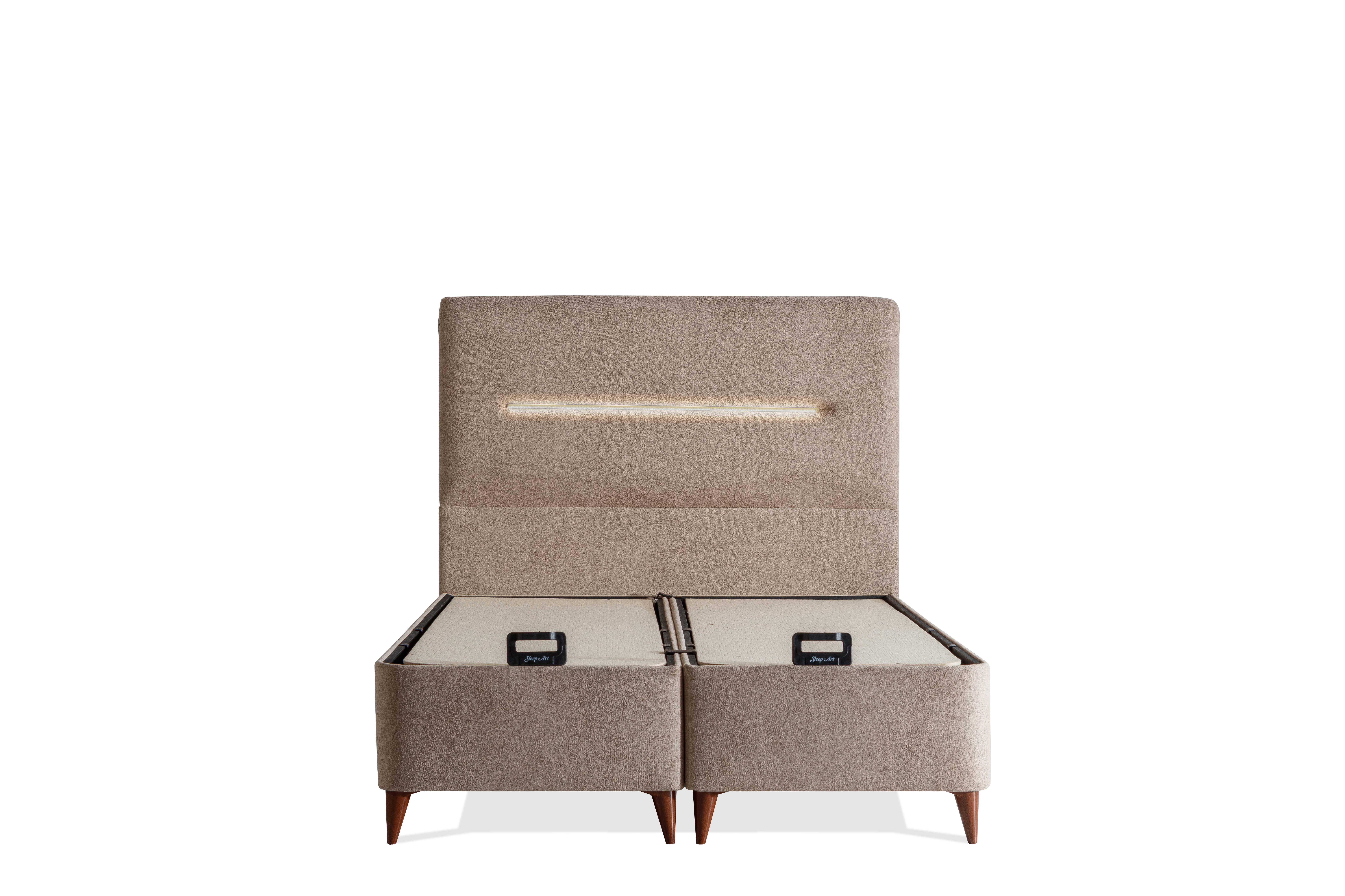 Terra Balance Modern Set | Yatak + Baza + Başlık