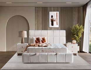 Calma Sleep Set | Yatak, Karyola ve Başlık Takımı