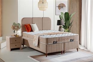 Luna Soft Set | Yatak, Baza ve Başlık Takımı