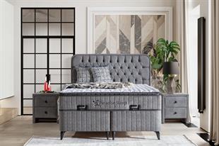 Paradise Sleep Set | Yatak, Baza ve Başlık Takımı