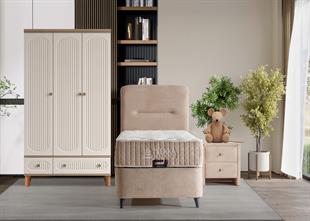 Terra Balance Modern Genç Set – Yatak Baza Başlık