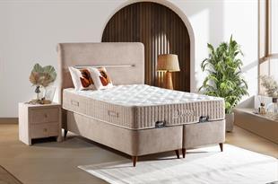 Terra Balance Modern Set | Yatak + Baza + Başlık