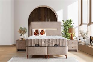 Terra Balance Modern Set | Yatak + Baza + Başlık