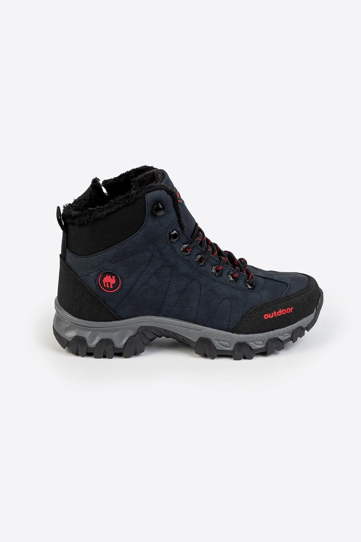 Letoon NKT07-1 Kadın Outdoor Lacivert Kışlık Bot 