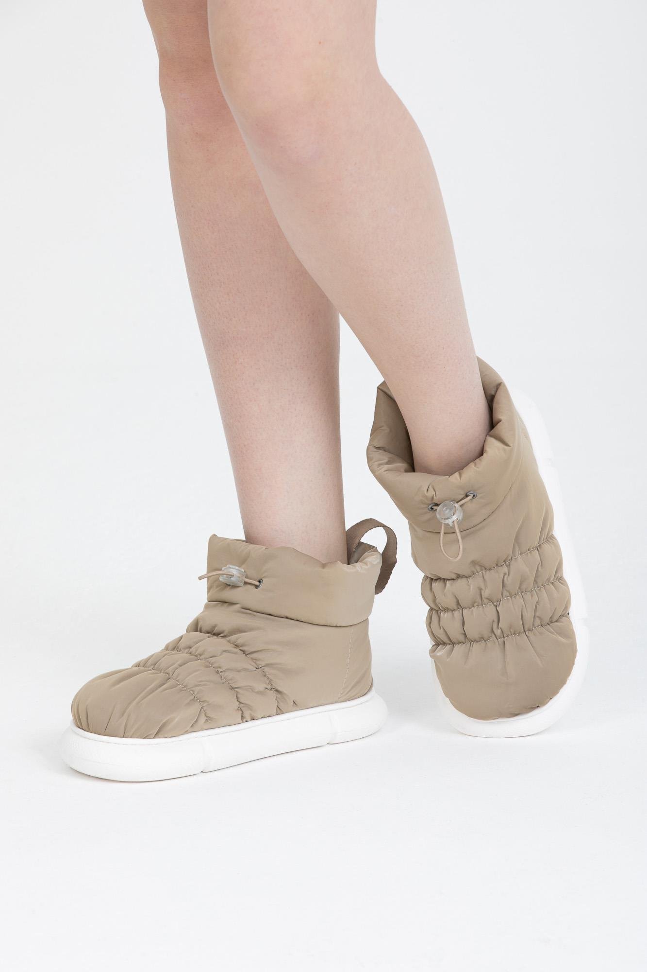 Letoon Ofis Comfort Kadın Bej Ev İş Botu